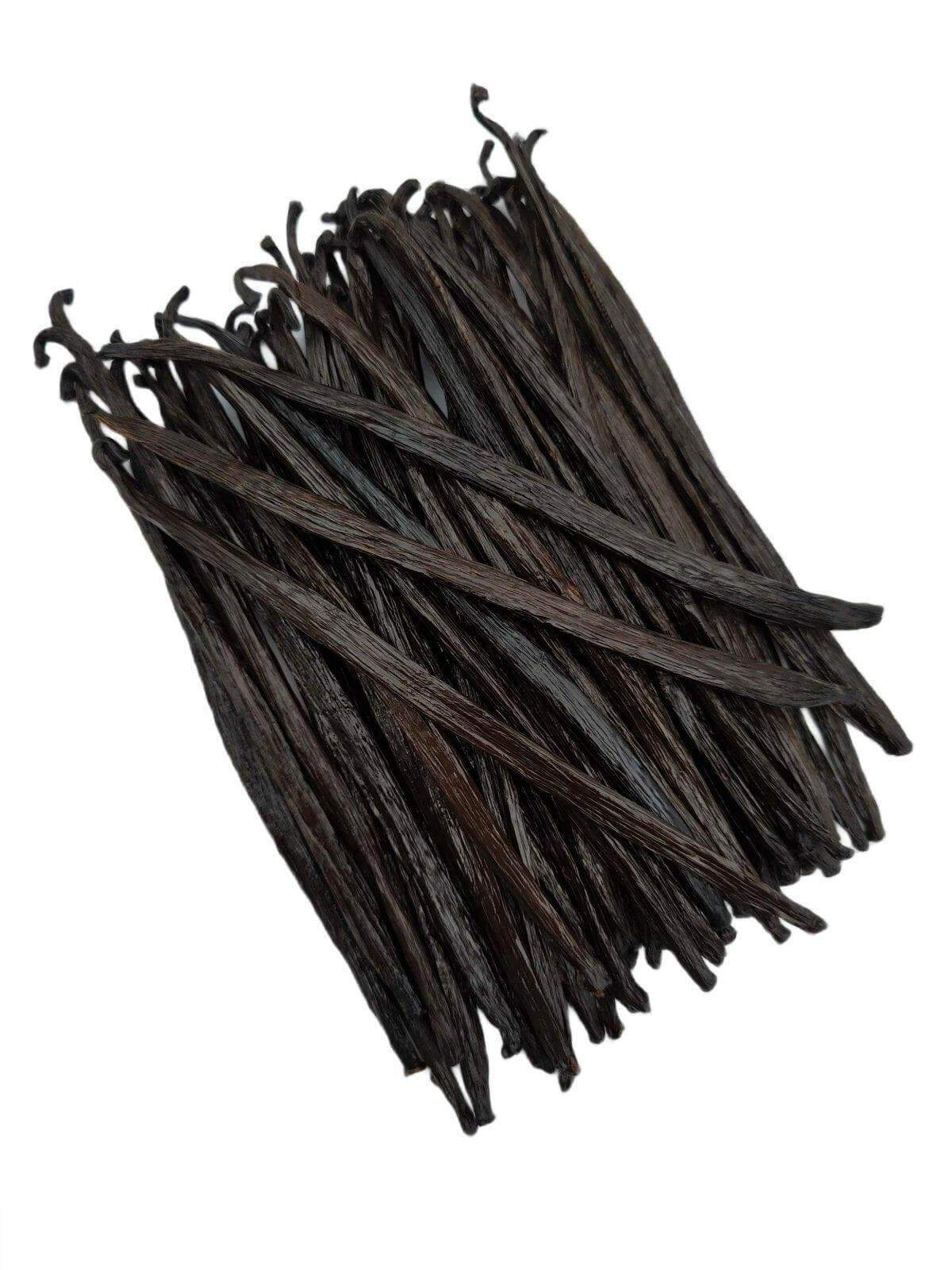 Indonesian Vanilla (Sumatra) Planifolia Gourmet Grade-A Beans<br>For Extract And Baking<BR>By Pound