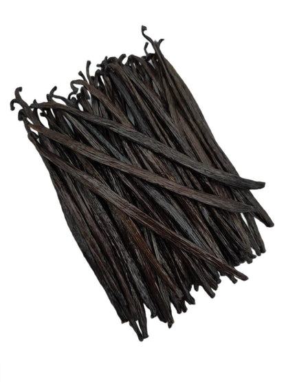 Indonesian Vanilla (Sumatra) Planifolia Gourmet Grade-A Beans<br>For Extract And Baking<BR>By Pound
