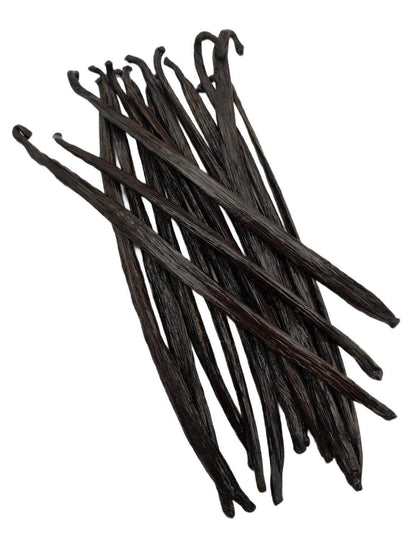 Indonesian Vanilla (Sumatra) Planifolia Gourmet Grade-A Beans<br>For Extract And Baking<BR>By Count