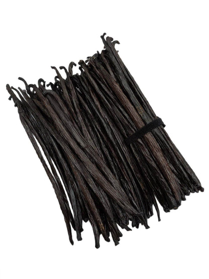 Indonesian Vanilla (Sumatra) Planifolia Gourmet Grade-A Beans<br>For Extract And Baking<BR>By Count