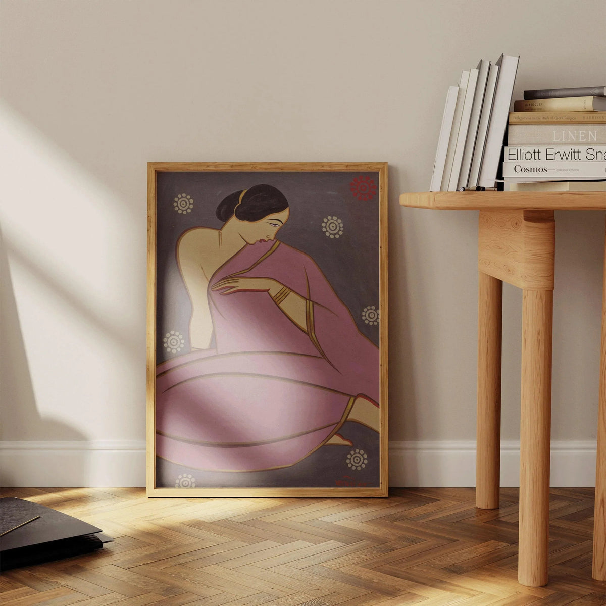 Jamini Roy - Pink Sari