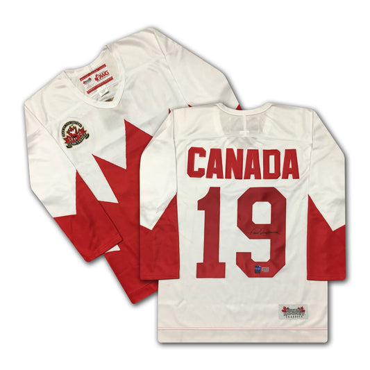 Paul Henderson Team Canada Autographed 1972 Summit Jersey White