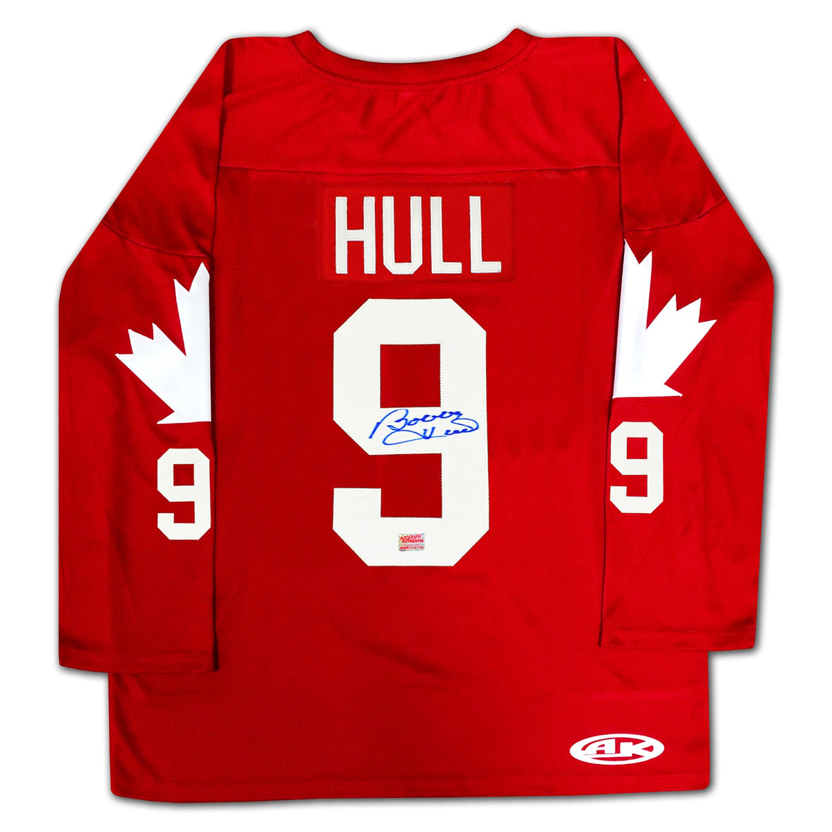 Bobby Hull Autographed Team Canada Red Jersey