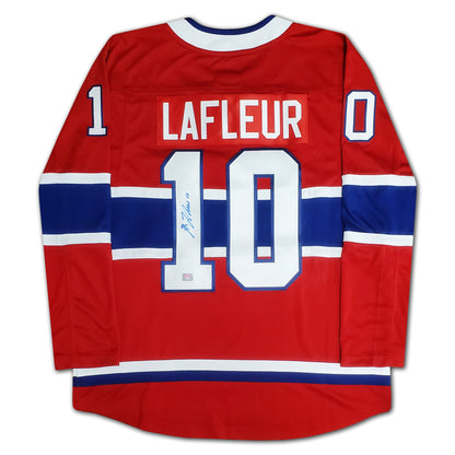 Guy Lafleur Autographed Montreal Canadiens Red Jersey