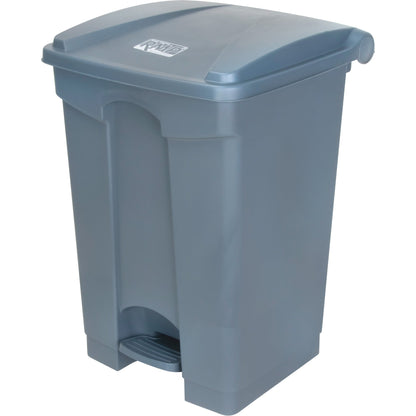 Step-On Garbage Can, Plastic, 12 US gal. Capacity