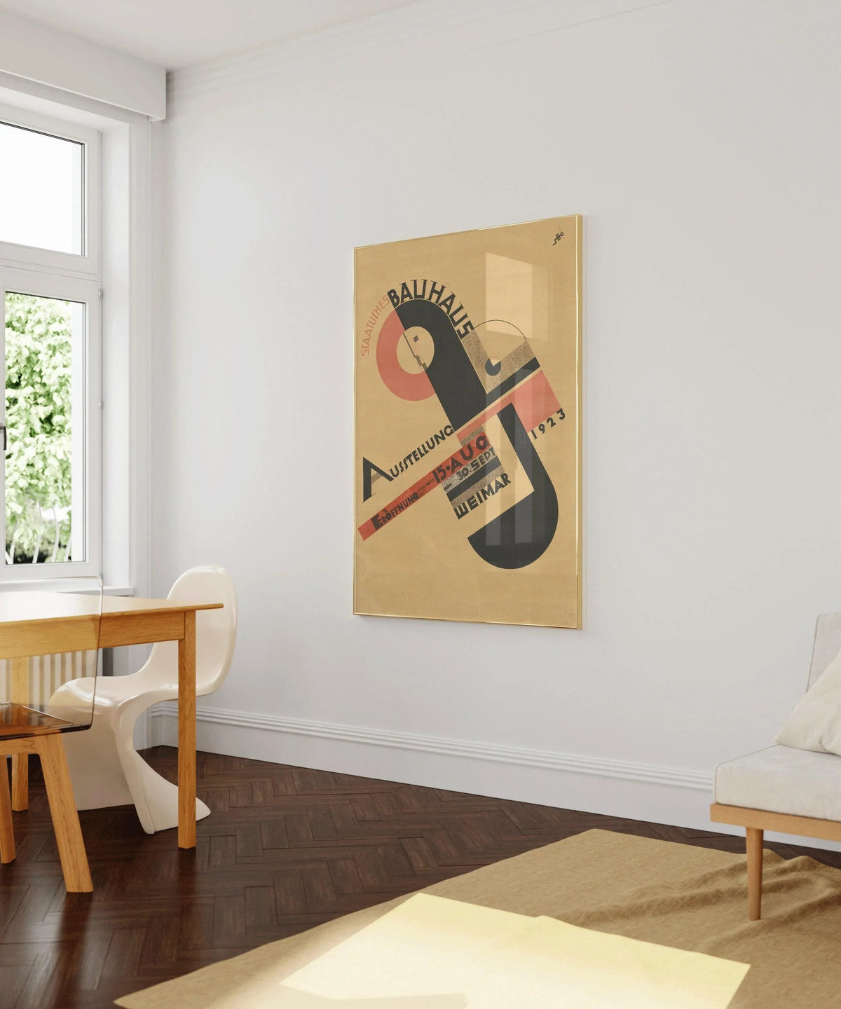 Joost Schmidt Bauhaus Poster: Mid-Century Modern Art Giclee Print