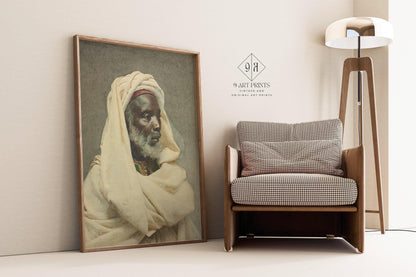 Josep Tapir√≥ Bar√≥ - Moorish Elder | Famous Orientalist Art (available handframed or unframed)