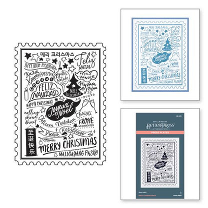 Joyeux Noël World Press Plate de la collection Noël BetterPress