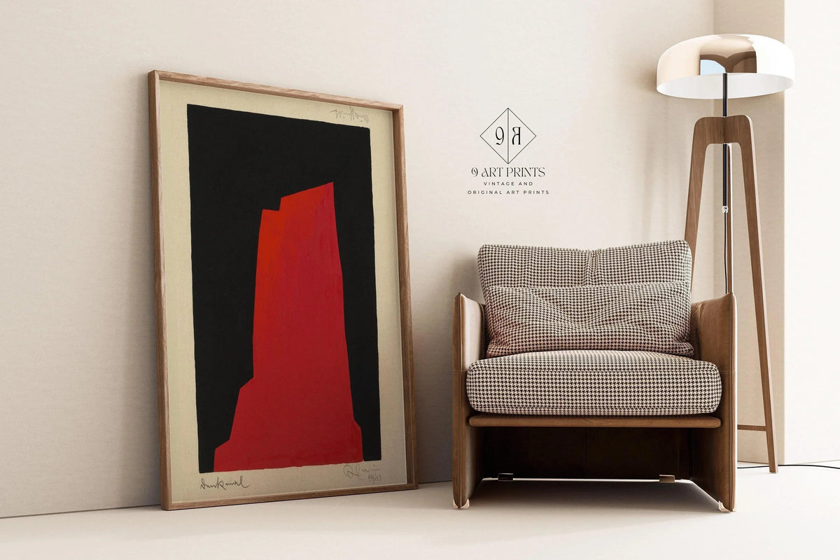 Karl Wiener - Monument | Modern Abstract Art (available handframed or unframed)