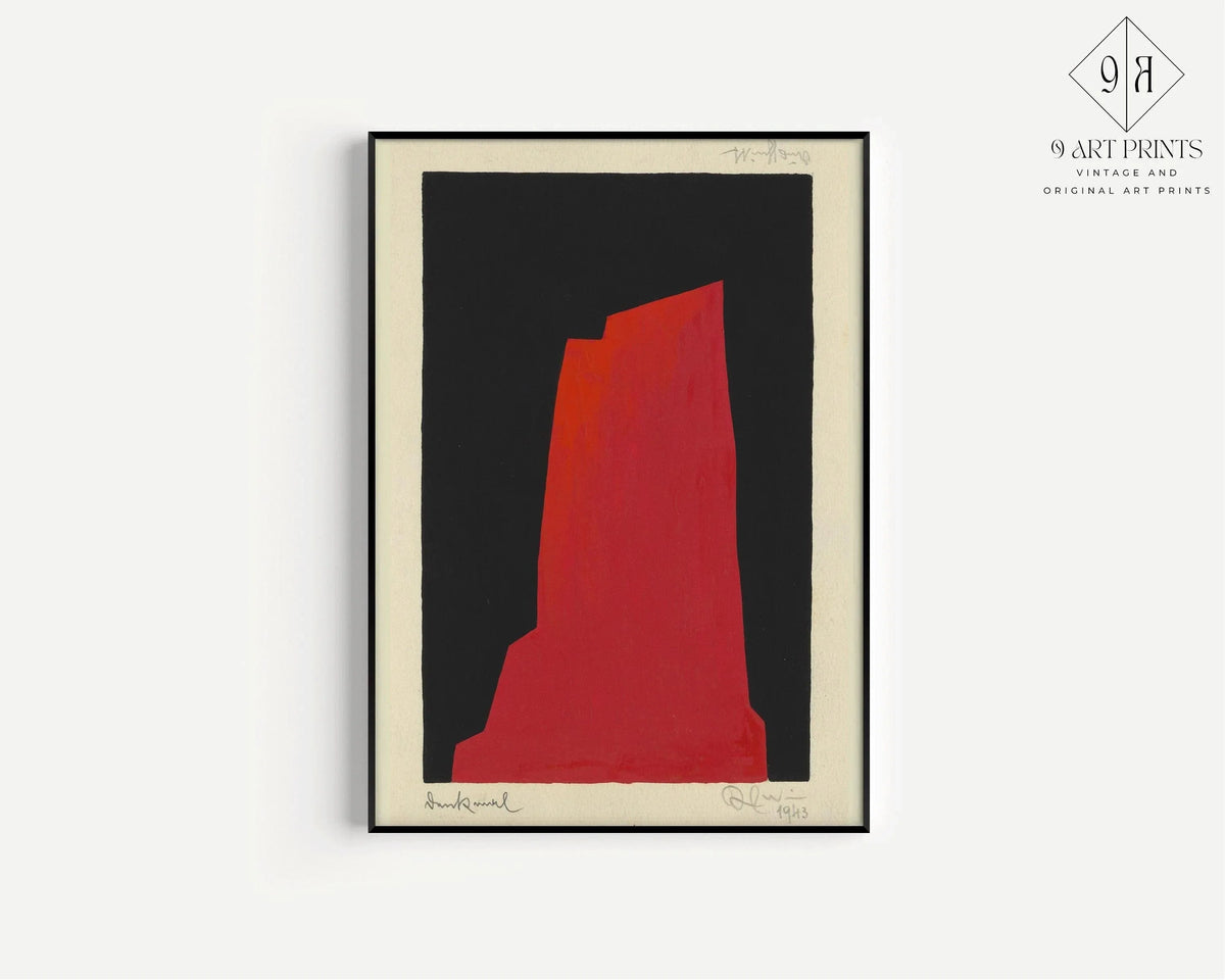 Karl Wiener - Monument | Modern Abstract Art (available handframed or unframed)