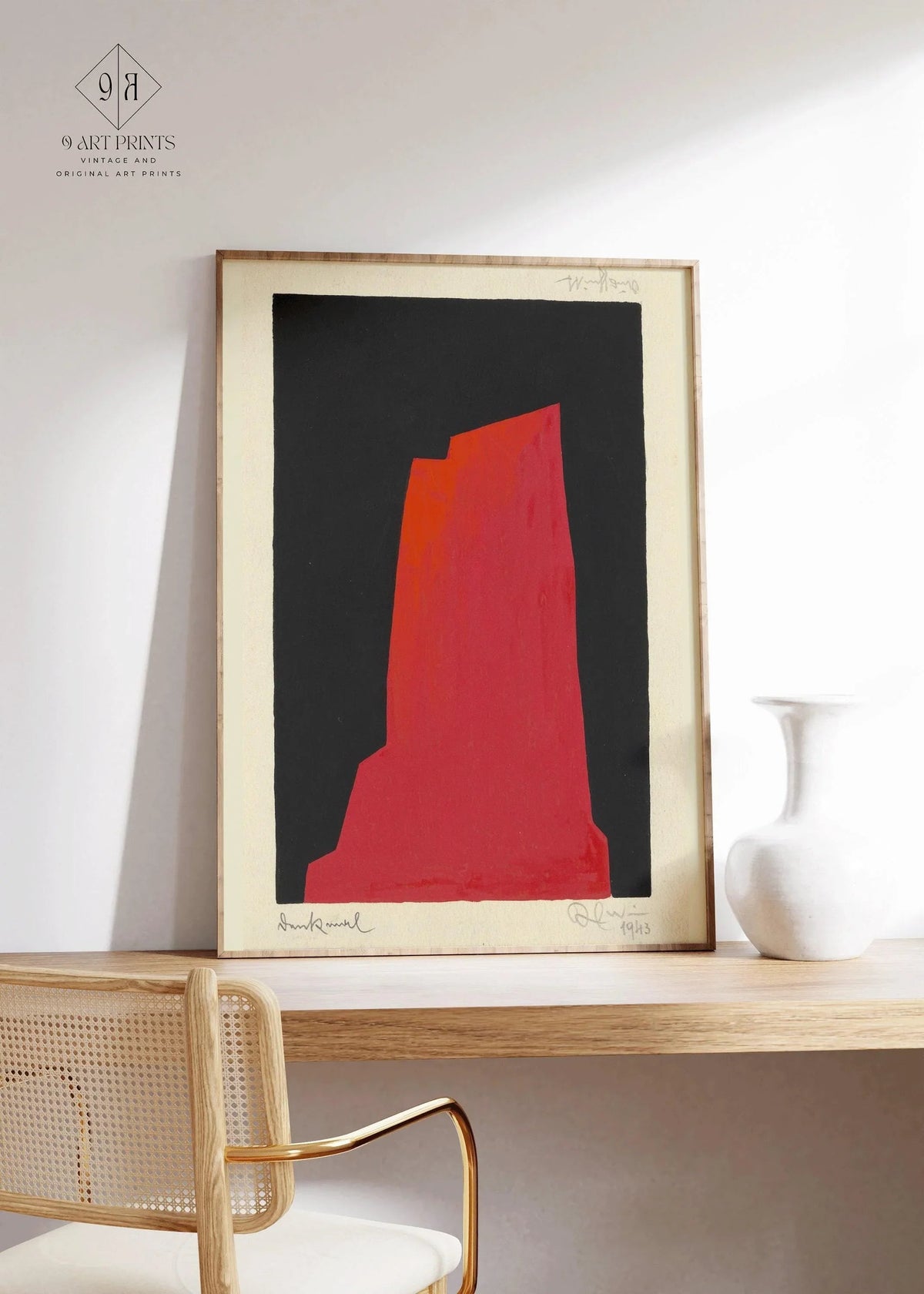 Karl Wiener - Monument | Modern Abstract Art (available handframed or unframed)