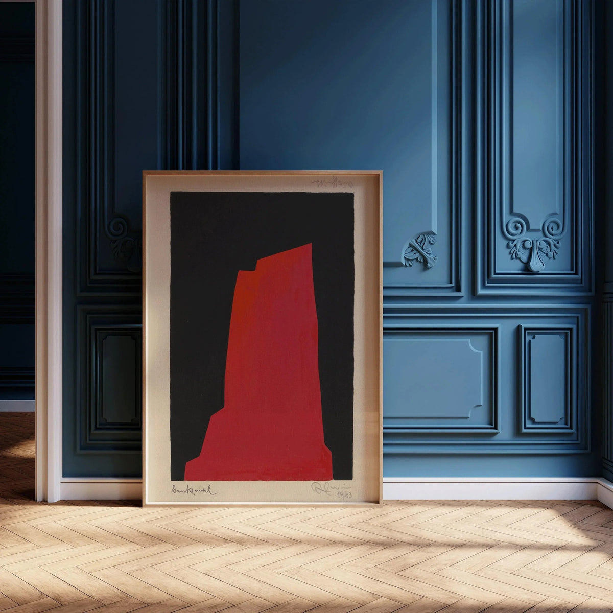 Karl Wiener - Monument | Modern Abstract Art (available handframed or unframed)
