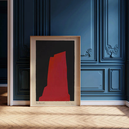 Karl Wiener - Monument | Modern Abstract Art (available handframed or unframed)