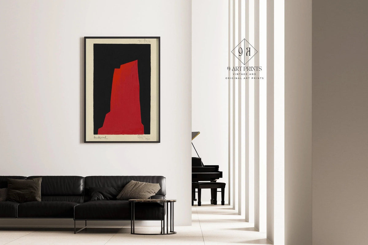 Karl Wiener - Monument | Modern Abstract Art (available handframed or unframed)