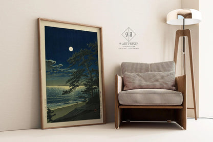 Kawase Hasui Spring Moon Print: Japanese Woodblock Art Ukiyo-e