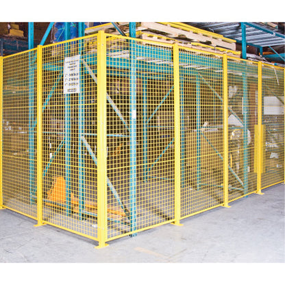 Wire Mesh Partition Components - Universal Posts, 12-1/4' H