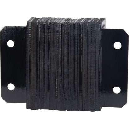 Butoirs de quai laminés, horizontaux, en caoutchouc, 30,5 cm l. x 10,2 cm P x 25,4 cm H