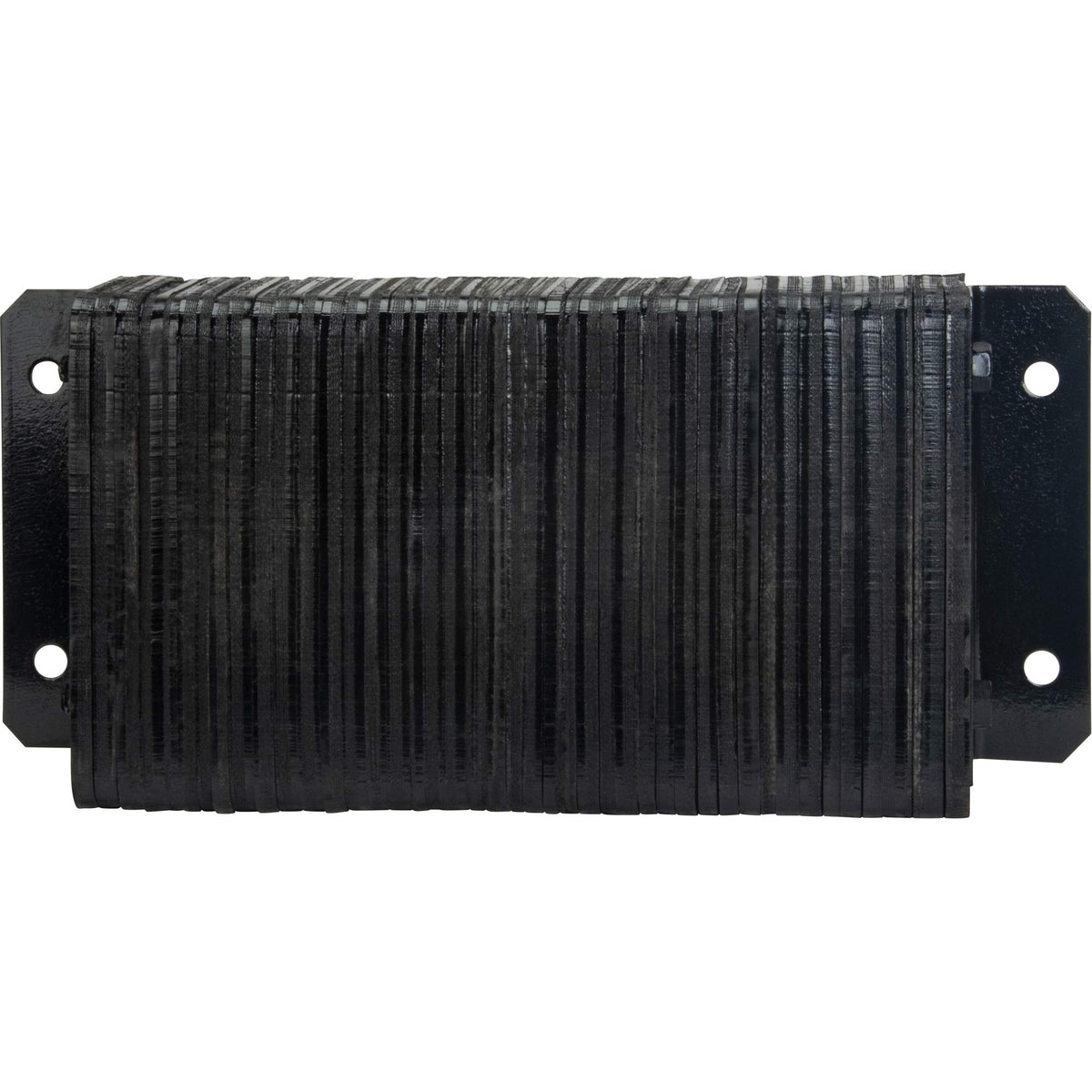 Butoirs de quai laminés, horizontaux, en caoutchouc, 24 po L x 4 po P x 12 po H