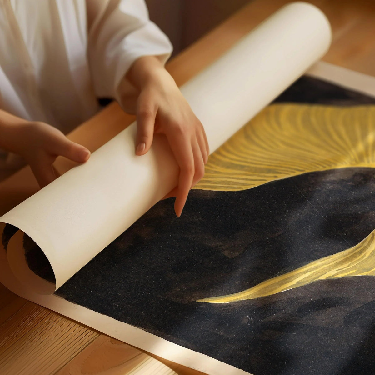 Impression Art nouveau de Koloman Moser : Affiche Loïe Fuller Archangel