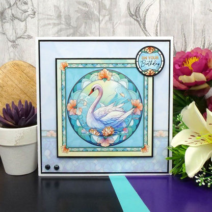 The Square Little Book of Stained Glass Wonderful Wildlife