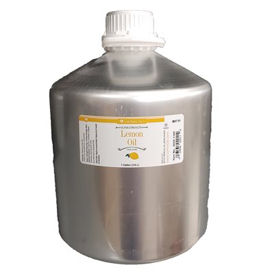 Huile essentielle de citron naturelle - Qualité alimentaire - 1 oz, 16 oz, 1 gallon - Livraison gratuite au Canada pour les commandes de plus de 199 CAD