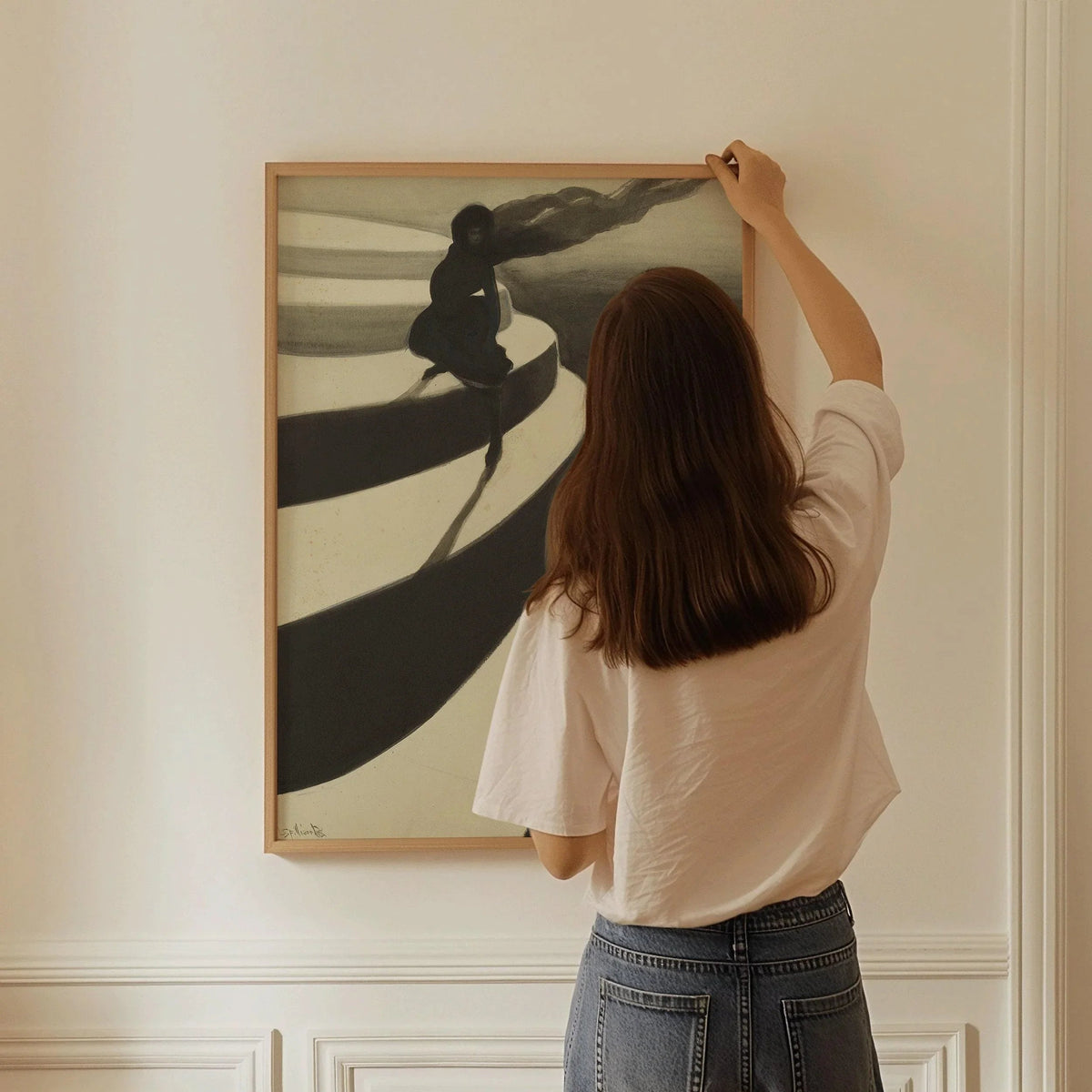 L√©on Spilliaert "Vertigo" Art Print: Dark Academia Symbolist Wall Art