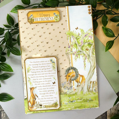 Feuille d'acétate de luxe "Storybook Woods"