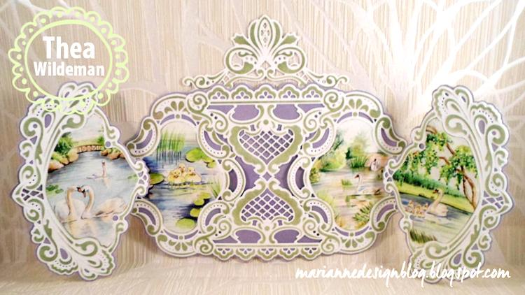 Marianne Design: Matrice de découpe Creatables - Ornements de Petra
