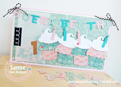 Marianne Design: Dies Créatifs - Guirlande Alphabet