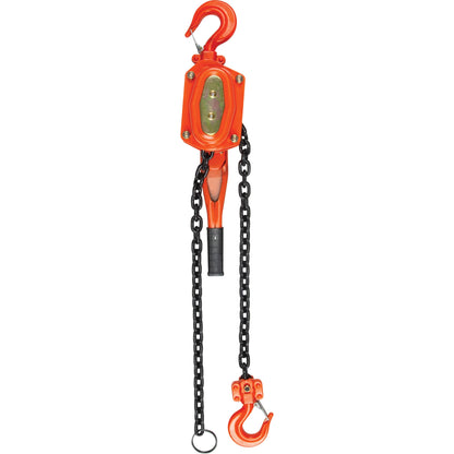Lever Hoist, 5' Lift, 6000 lbs. (3 tons) Capacity, Alloy Steel Chain
