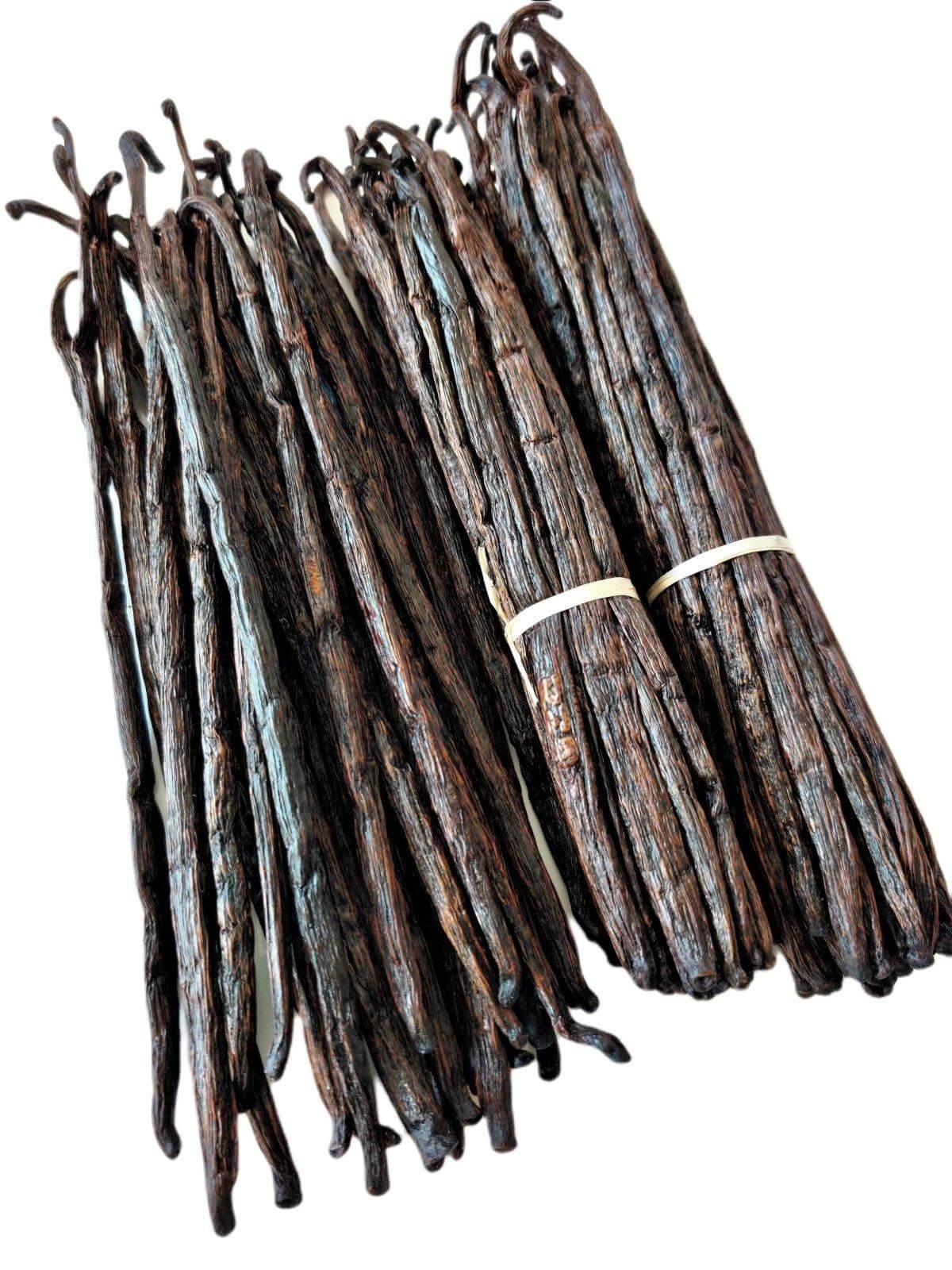 Madagascar Bourbon Extract Vanilla Beans Grade-B <br>For Extract Making<BR>By Pound