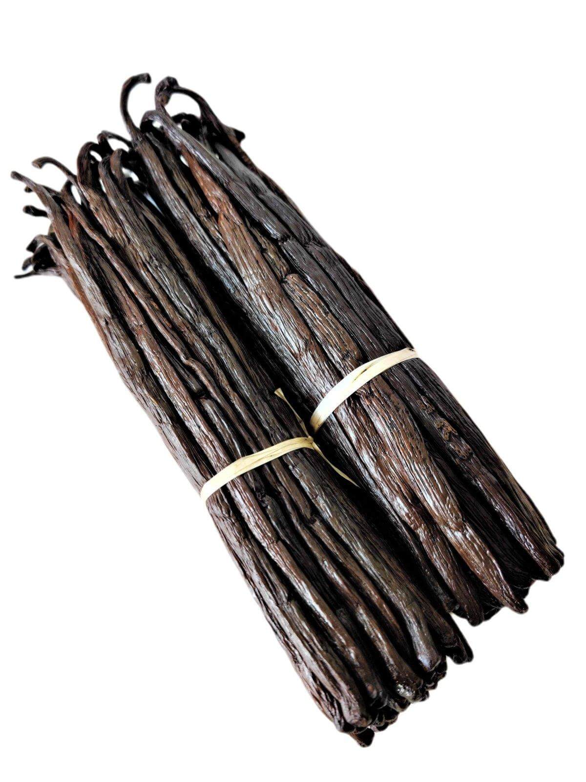 Gousses de vanille Bourbon de Madagascar Grade A Gourmet <br>Pour extrait et pâtisserie<BR>Par livre