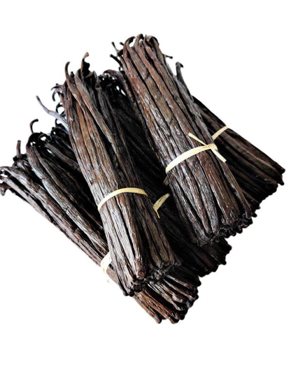 Gousses de vanille Bourbon de Madagascar Grade A Gourmet <br>Pour extrait et pâtisserie<BR>Par livre
