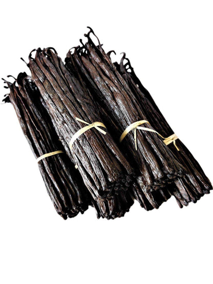 Madagascar Bourbon Vanilla Beans Gourmet Grade-A <br>For Extract And Baking<BR>By Ounce
