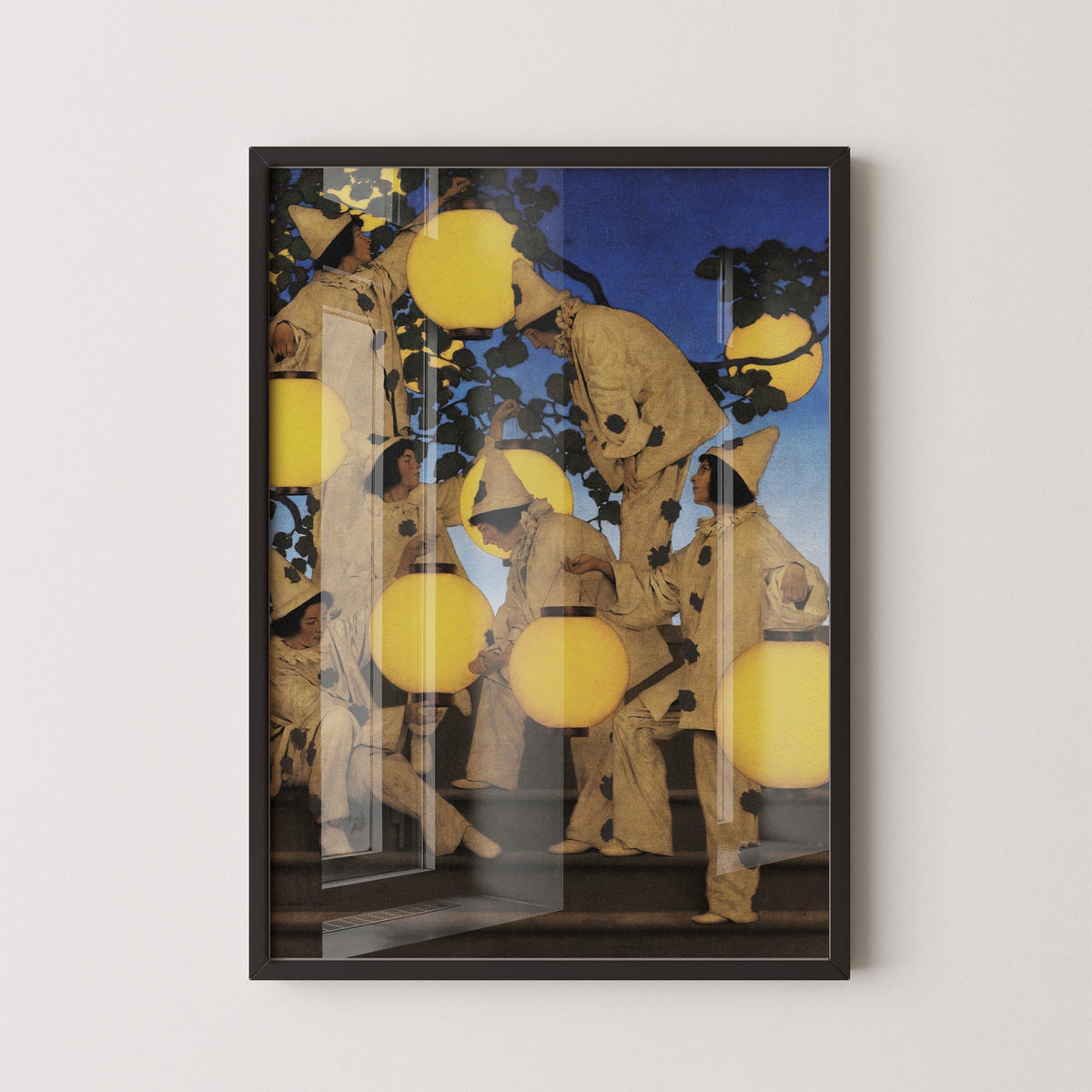 Maxfield Parrish 'The Lantern Bearers' Fine Art Print: Maximalist Decor