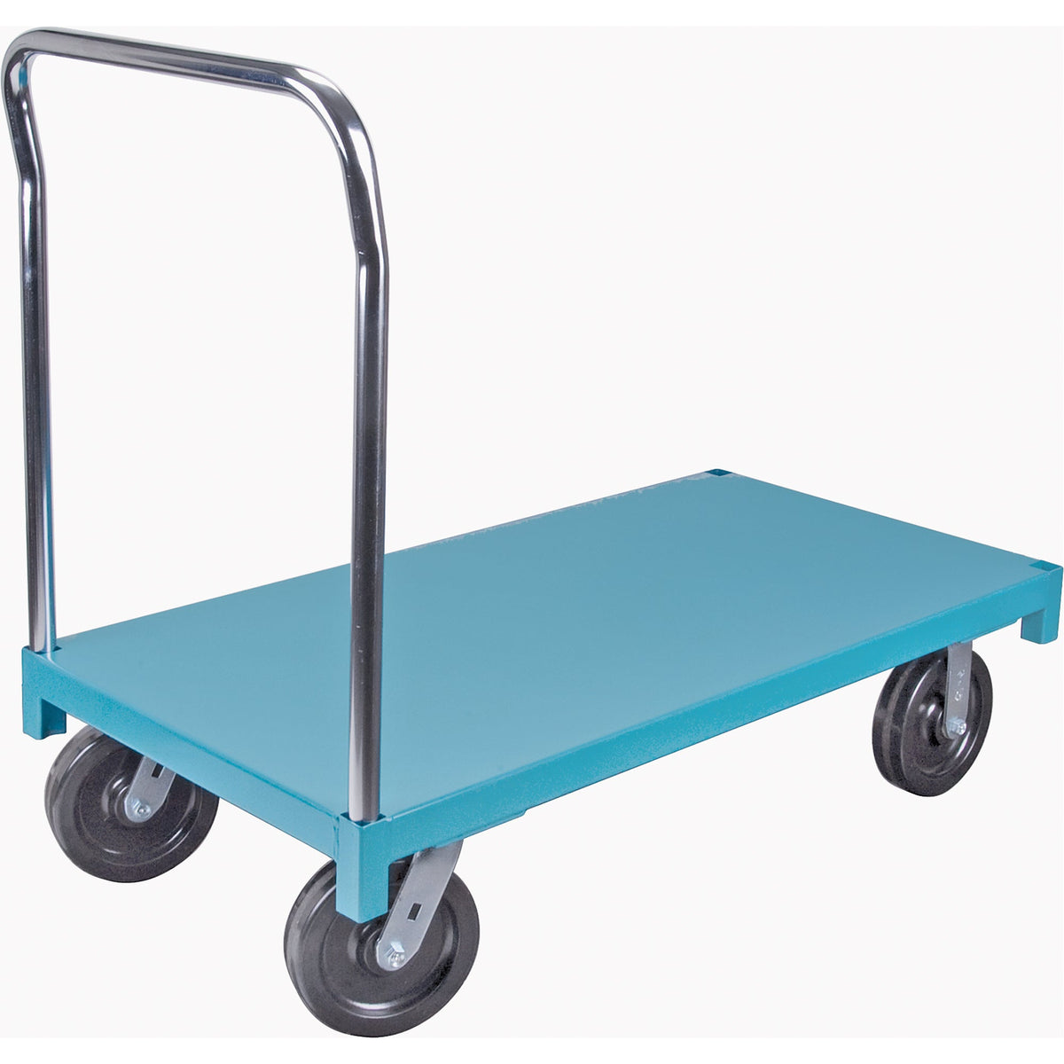Chariot à plateau, 122 cm L x 61 cm l, capacité de 635 kg, roulettes en nylon