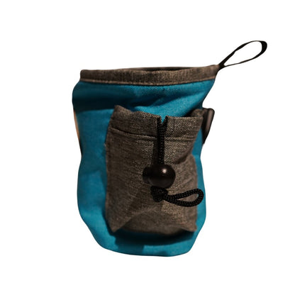 Pochette à friandises moyenne - Bleue