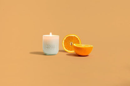 Mini Persian Orange & Cassis Candle with Soothing Scent by Aromabotanical