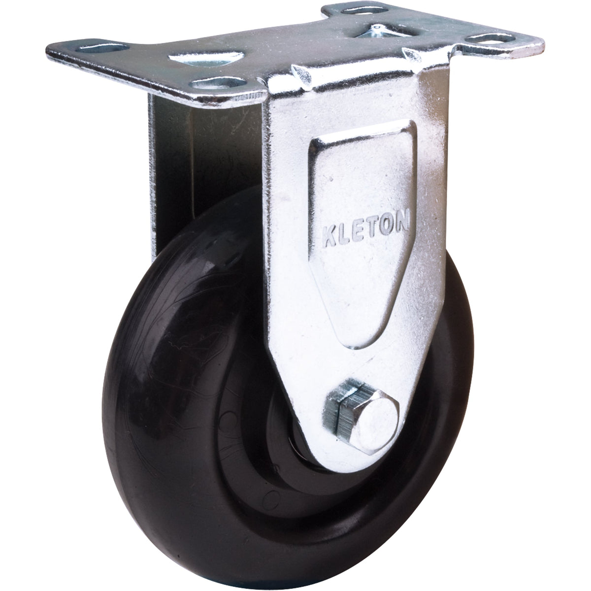 Roulette, rigide, 4" (101,6 mm), polyoléfine, 250 lb (113 kg)