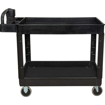 Utility Cart, 2 Tiers, 25-5/8" x 33-1/2" x 43-3/4", 550 lbs. Capacity