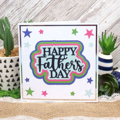 Moonstone Dies - Radiant Sentiments - Happy Father's Day