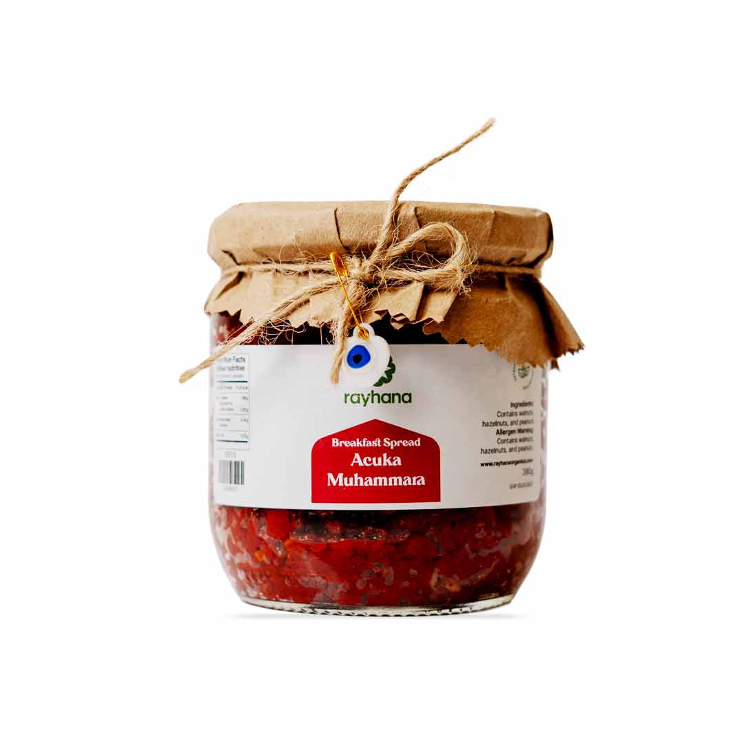 Acuka – Pâte à tartiner épicée de noix et de tomates pour le petit-déjeuner – 380g