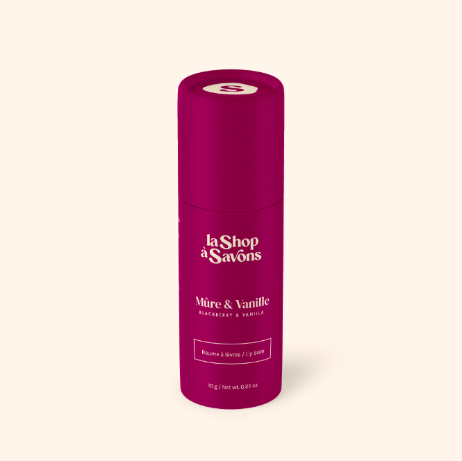Vegan Lip Balm - Blackberry & Vanilla