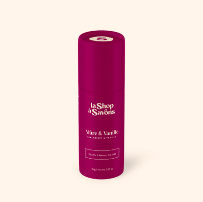 Vegan Lip Balm - Blackberry & Vanilla