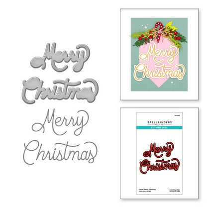 Matrices de découpe classiques Joyeux Noël de la collection Classic Christmas