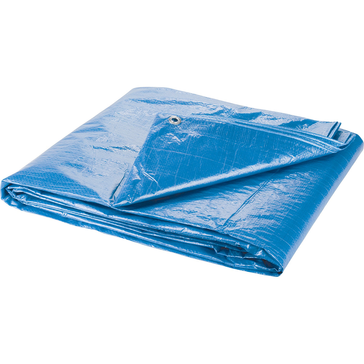 Bâche, usage courant, bleue, 9,14 m x 7,32 m x 0,10 mm