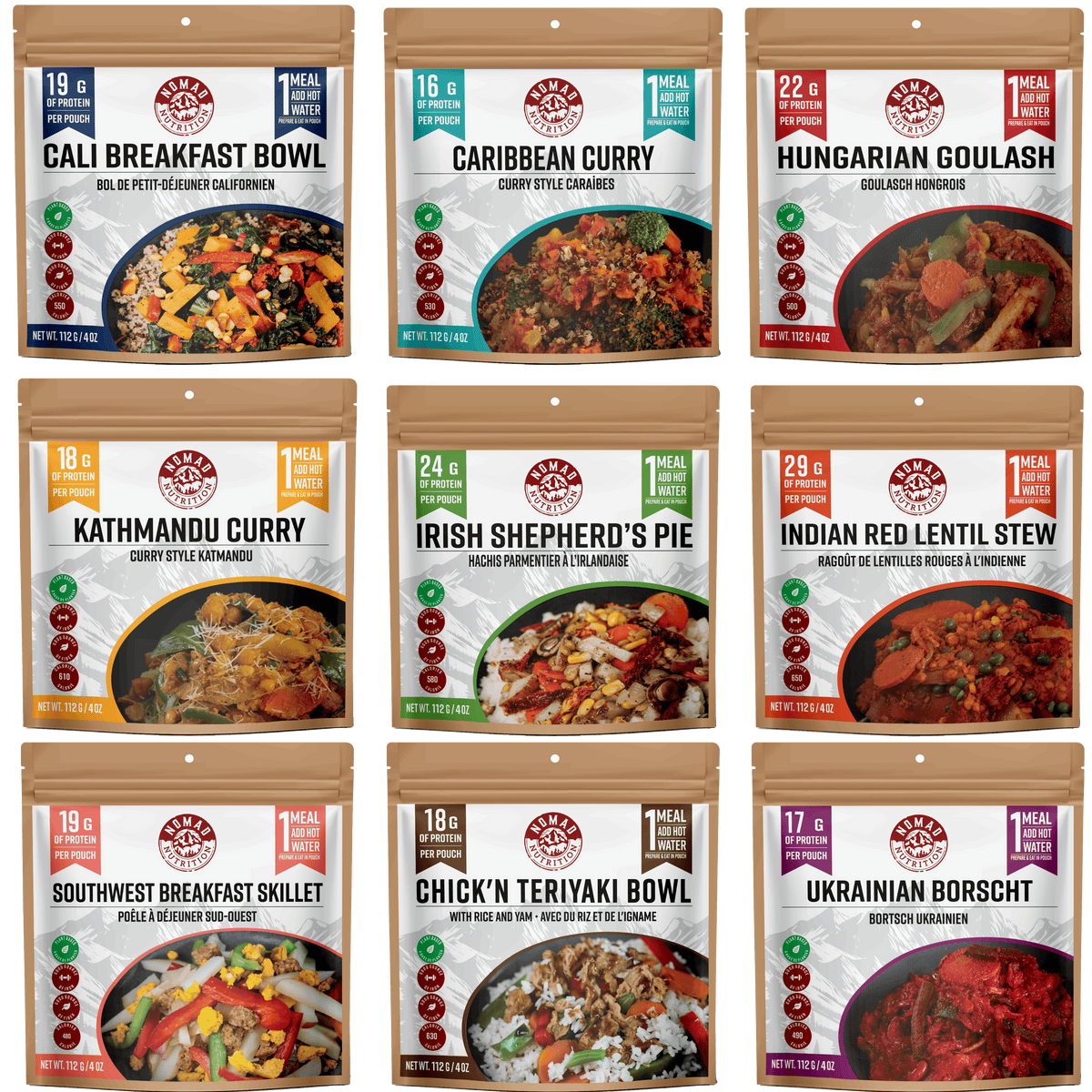 Power Pack - 9 x Single Serving