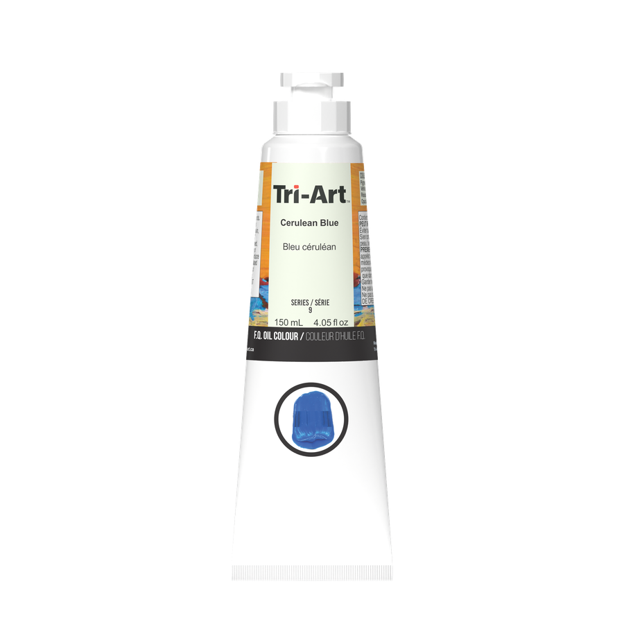 Tri-Art Oil Colours - Cerulean Blue