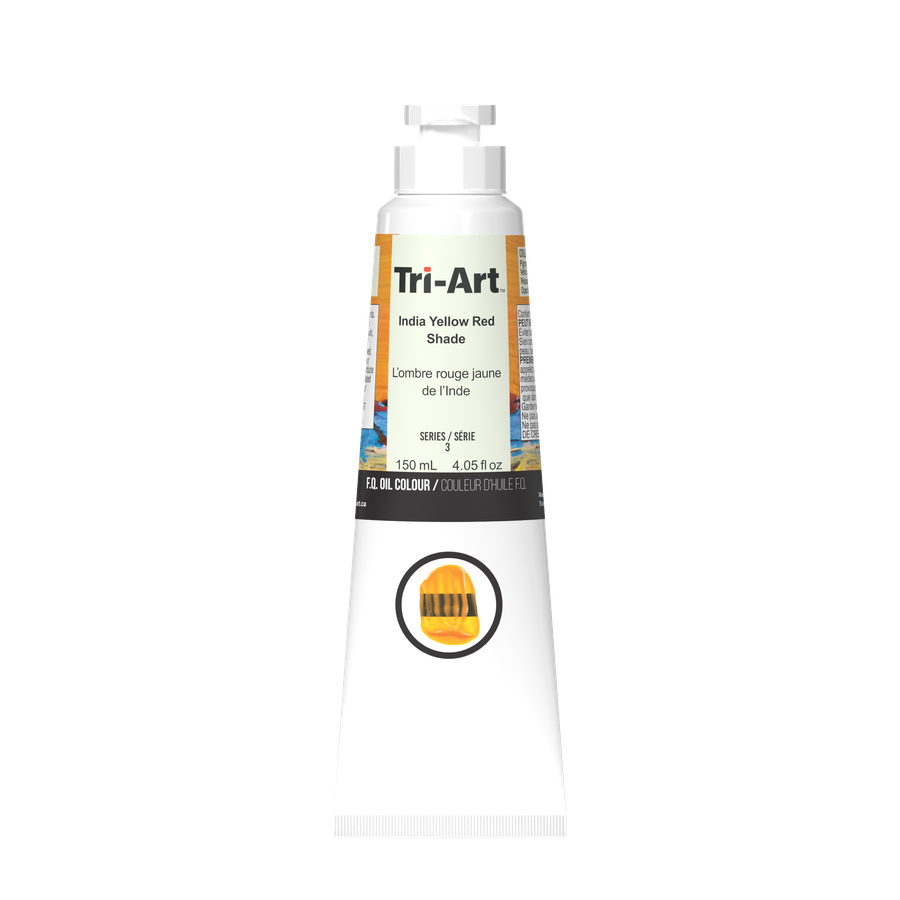 Tri-Art Oil Colours - Indian Yellow Red Shade