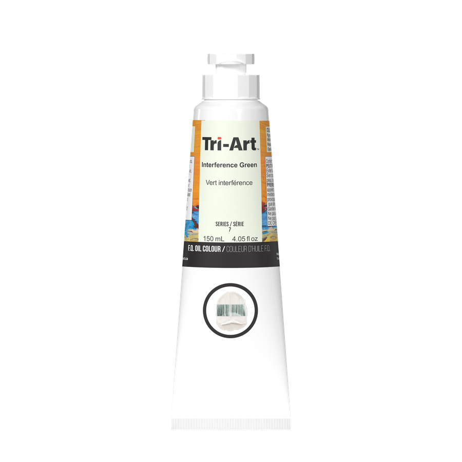 Peintures à l'huile Tri-Art - Vert Interférence
